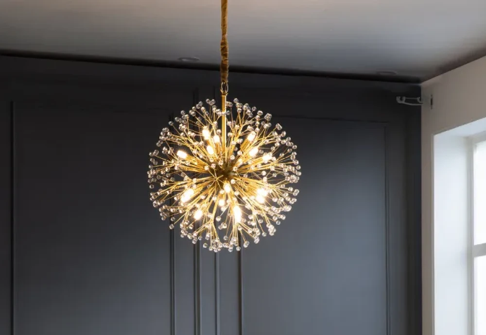 bronze globe chandelier